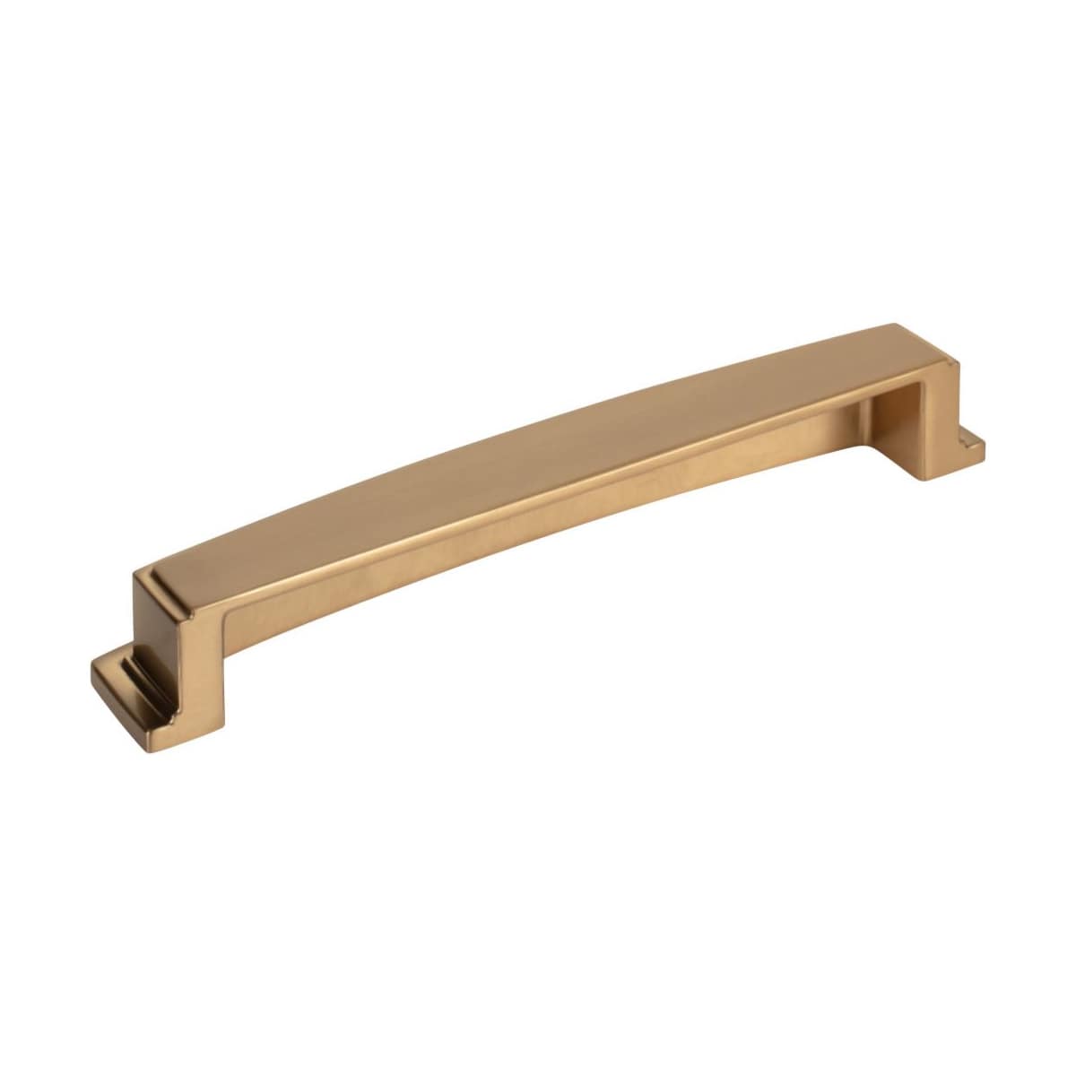 Jeffrey Alexander - 141-160MB - Renzo 6-5/16" Center to Center Bold Modern Square Cabinet Cup Pull / Drawer Cup Handle in Matte Black