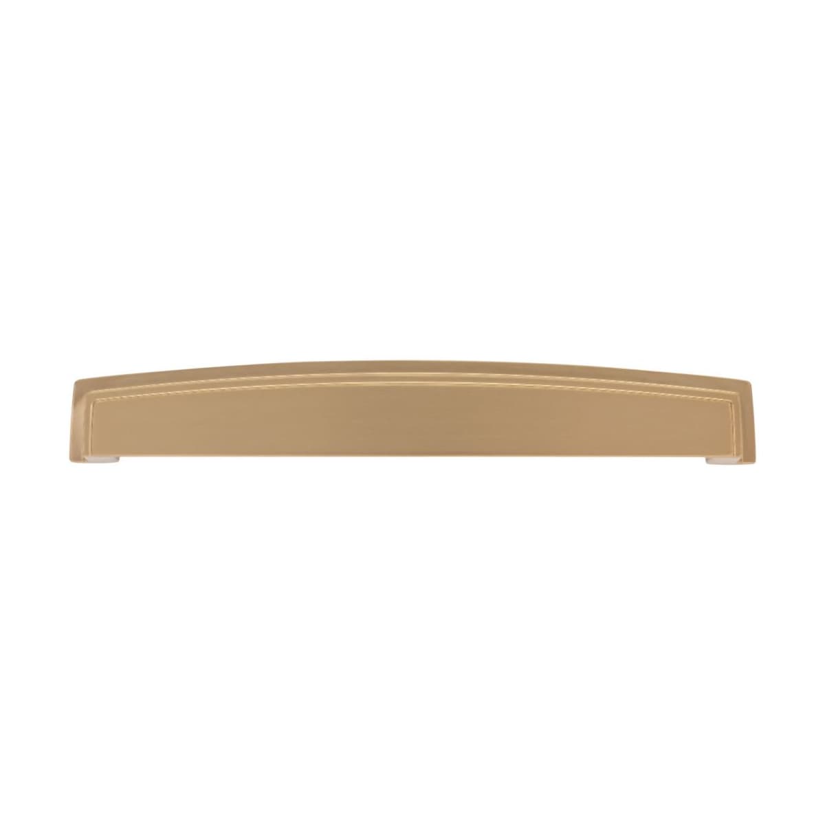 Jeffrey Alexander - 141-192BNBDL - Renzo 7-9/16" Center to Center Modern Square Cabinet Cup Handle / Drawer Cup Pull in Brushed Pewter