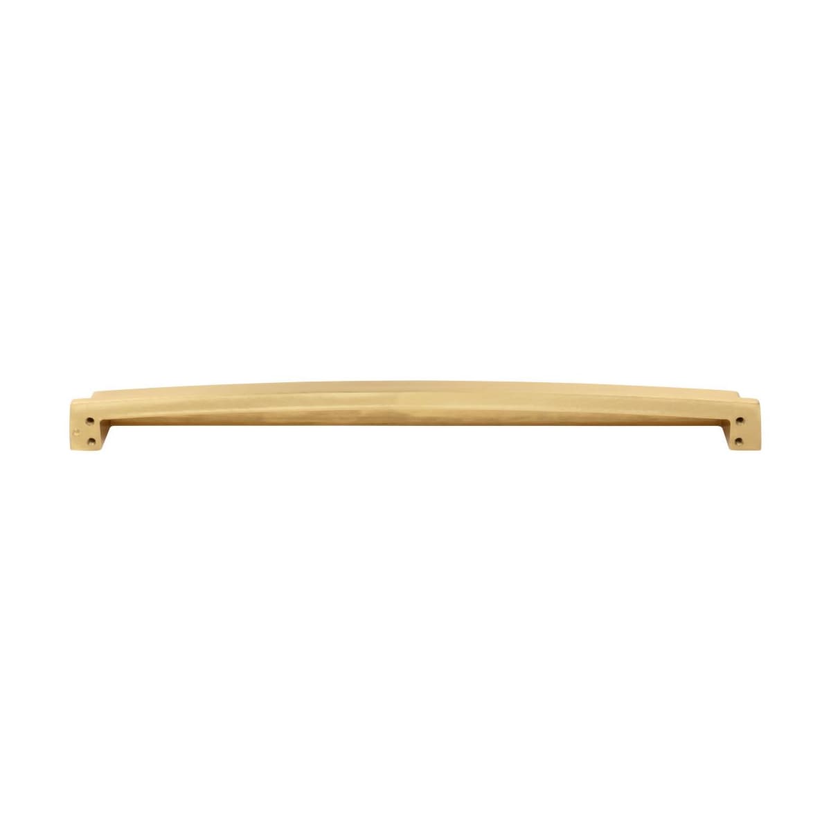 Jeffrey Alexander - 141-305BG - Renzo 12" Center to Center Modern Square Large Cabinet Cup Handle / Drawer Cup Pull in Brushed Gold