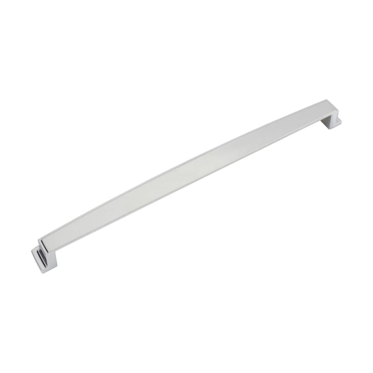 Jeffrey Alexander - 141-305BG - Renzo 12" Center to Center Modern Square Large Cabinet Cup Handle / Drawer Cup Pull in Brushed Gold