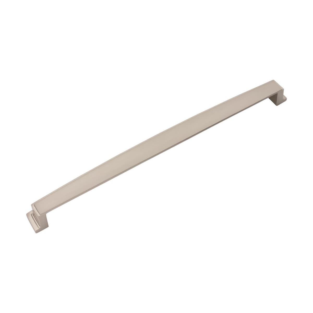 Jeffrey Alexander - 141-305BG - Renzo 12" Center to Center Modern Square Large Cabinet Cup Handle / Drawer Cup Pull in Brushed Gold