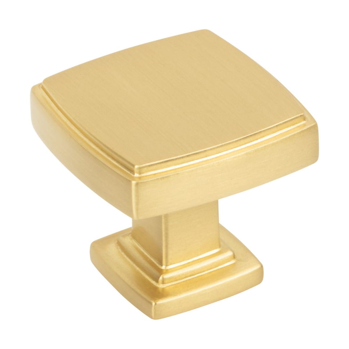 Renzo 1-1/4" Stepped Square Bold Cabinet Knob / Drawer Knob