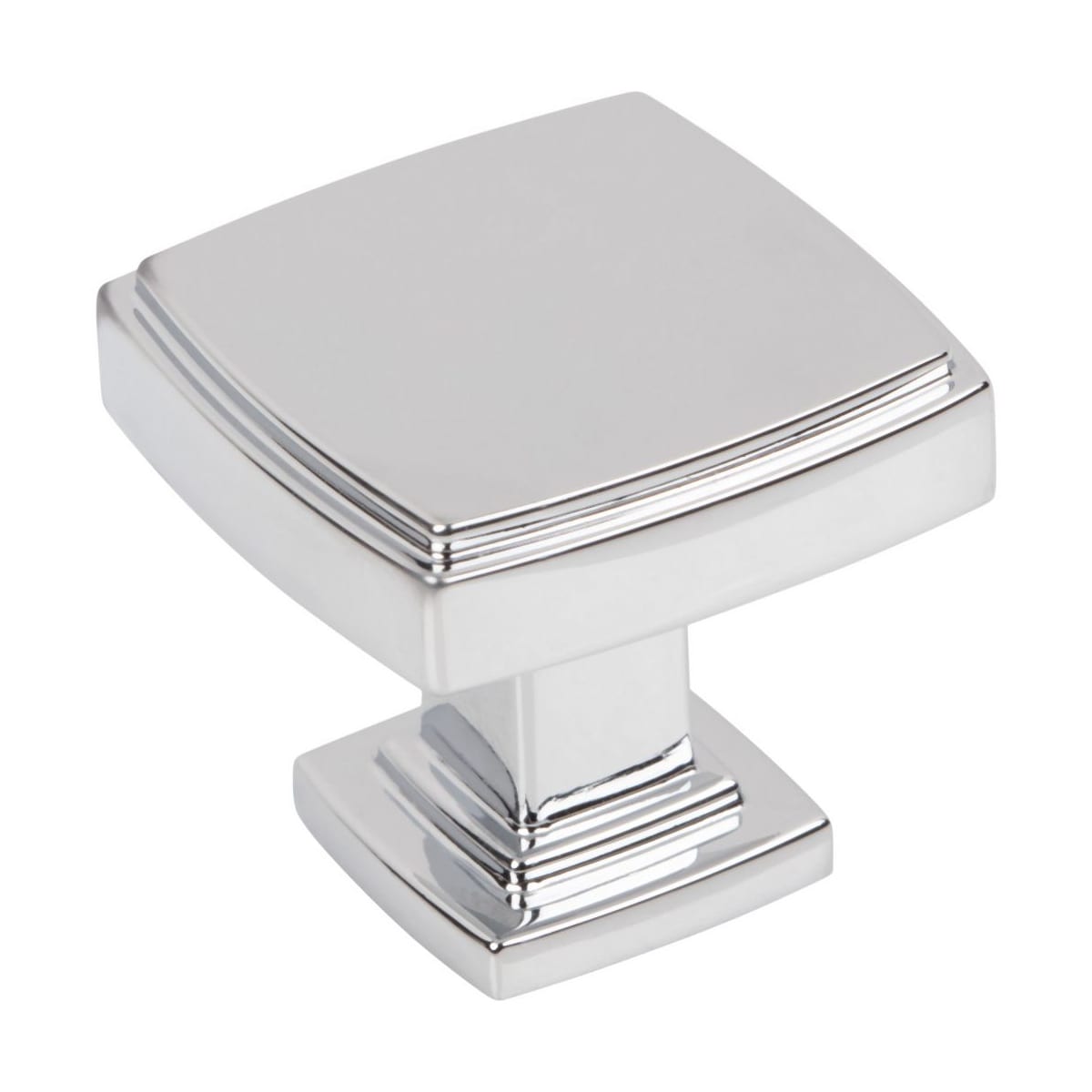 Renzo 1-1/4" Stepped Square Bold Cabinet Knob / Drawer Knob