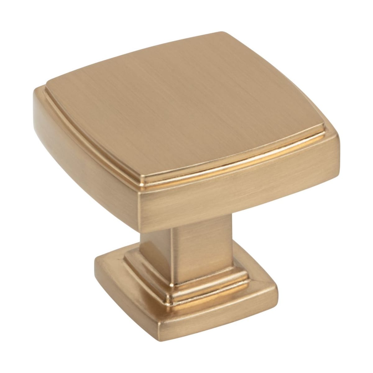 Renzo 1-1/4" Stepped Square Bold Cabinet Knob / Drawer Knob