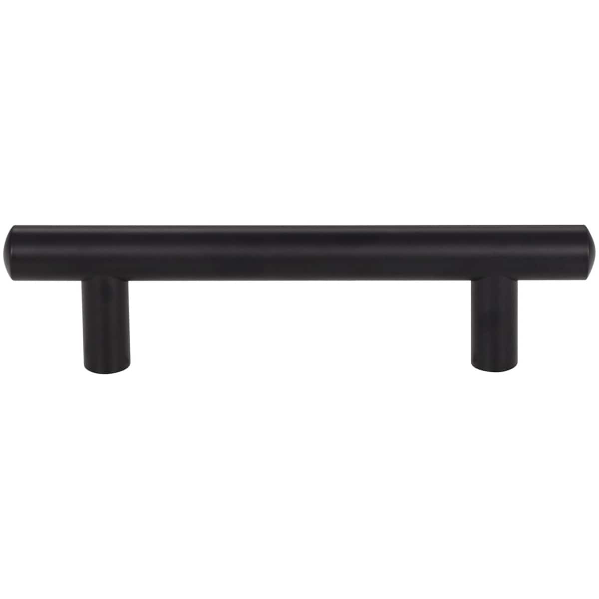 Jeffrey Alexander - 146SBZ - Key West 3-3/4" Center to Center Sleek Round Cabinet Bar Handle / Drawer Bar Pull in Satin Bronze
