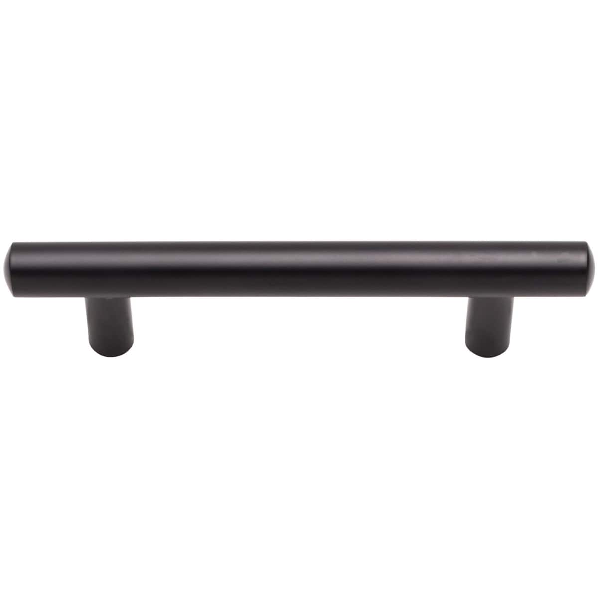 Jeffrey Alexander - 146SBZ - Key West 3-3/4" Center to Center Sleek Round Cabinet Bar Handle / Drawer Bar Pull in Satin Bronze
