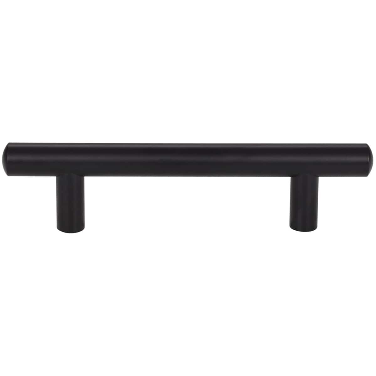 Jeffrey Alexander - 152SN - Key West 3-3/4" Center to Center Smooth Round Cabinet Bar Pull / Drawer Bar Handle in Satin Nickel