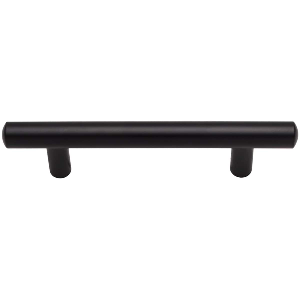 Jeffrey Alexander - 152SN - Key West 3-3/4" Center to Center Smooth Round Cabinet Bar Pull / Drawer Bar Handle in Satin Nickel