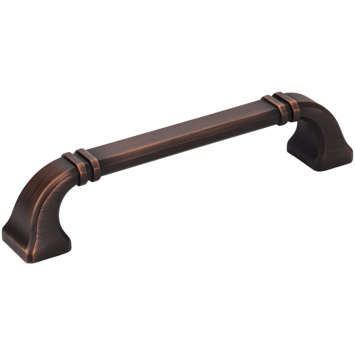 Ella 5-1/16" (128mm) Center to Center Traditional Soft Square Cabinet Handle / Drawer Pull