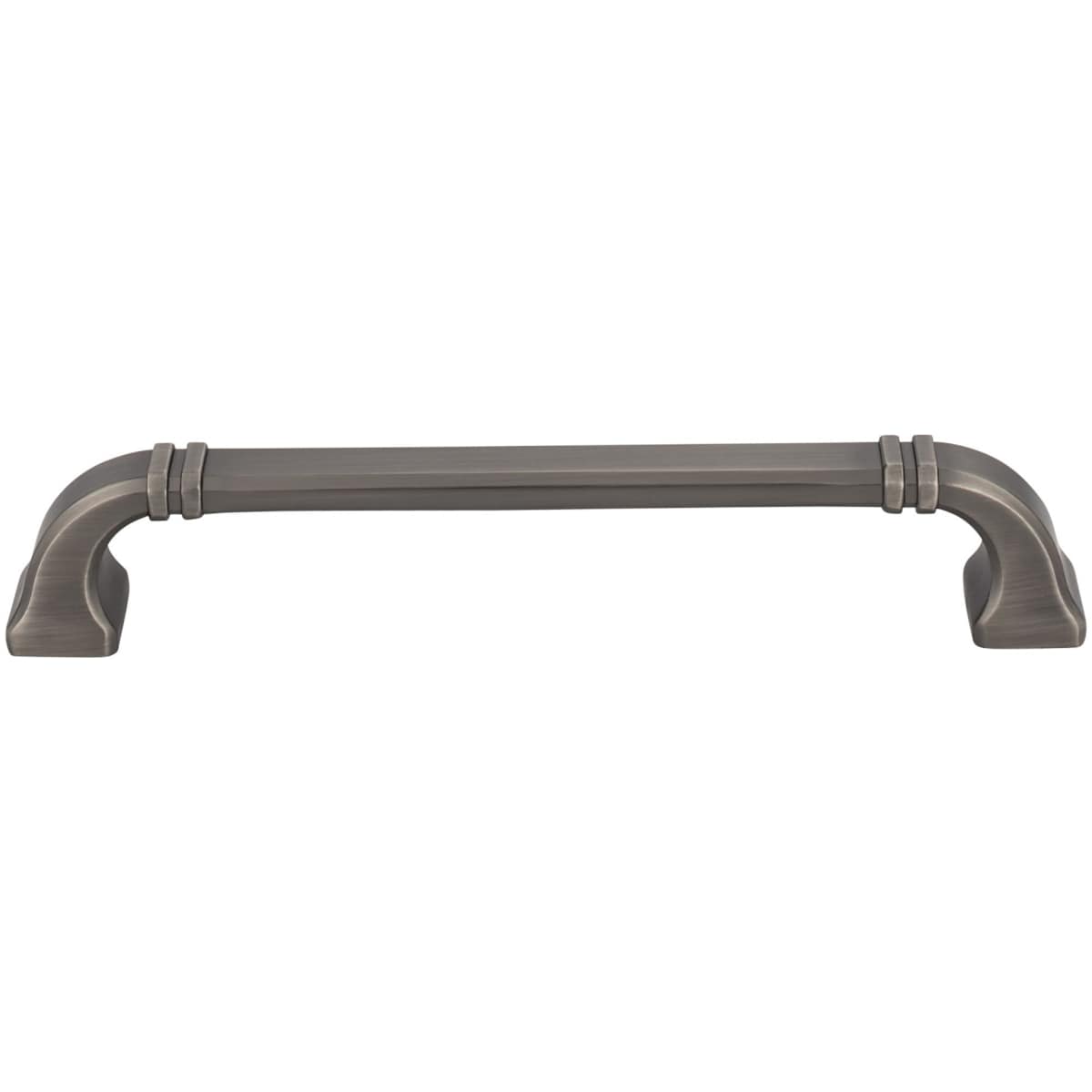 Jeffrey Alexander - 165-160DBAC - Ella 6-5/16" (160mm) Center to Center Soft Square Cabinet Handle / Drawer Pull in Brushed Oil Rubbed Bronze
