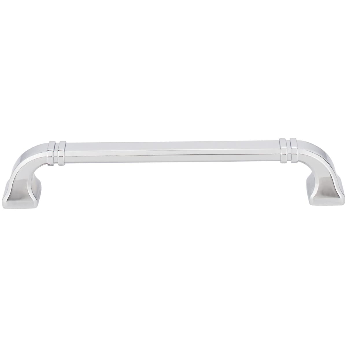 Jeffrey Alexander - 165-160DBAC - Ella 6-5/16" (160mm) Center to Center Soft Square Cabinet Handle / Drawer Pull in Brushed Oil Rubbed Bronze