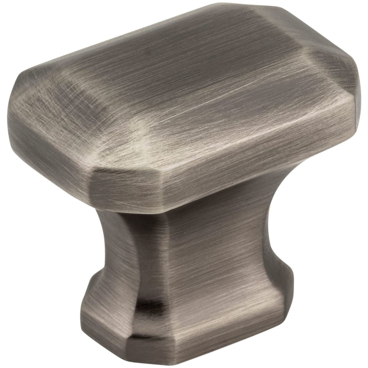 Ella 1-1/4" Rectangular Elegant Faceted Emerald Cut Cabinet Knob / Drawer Knob