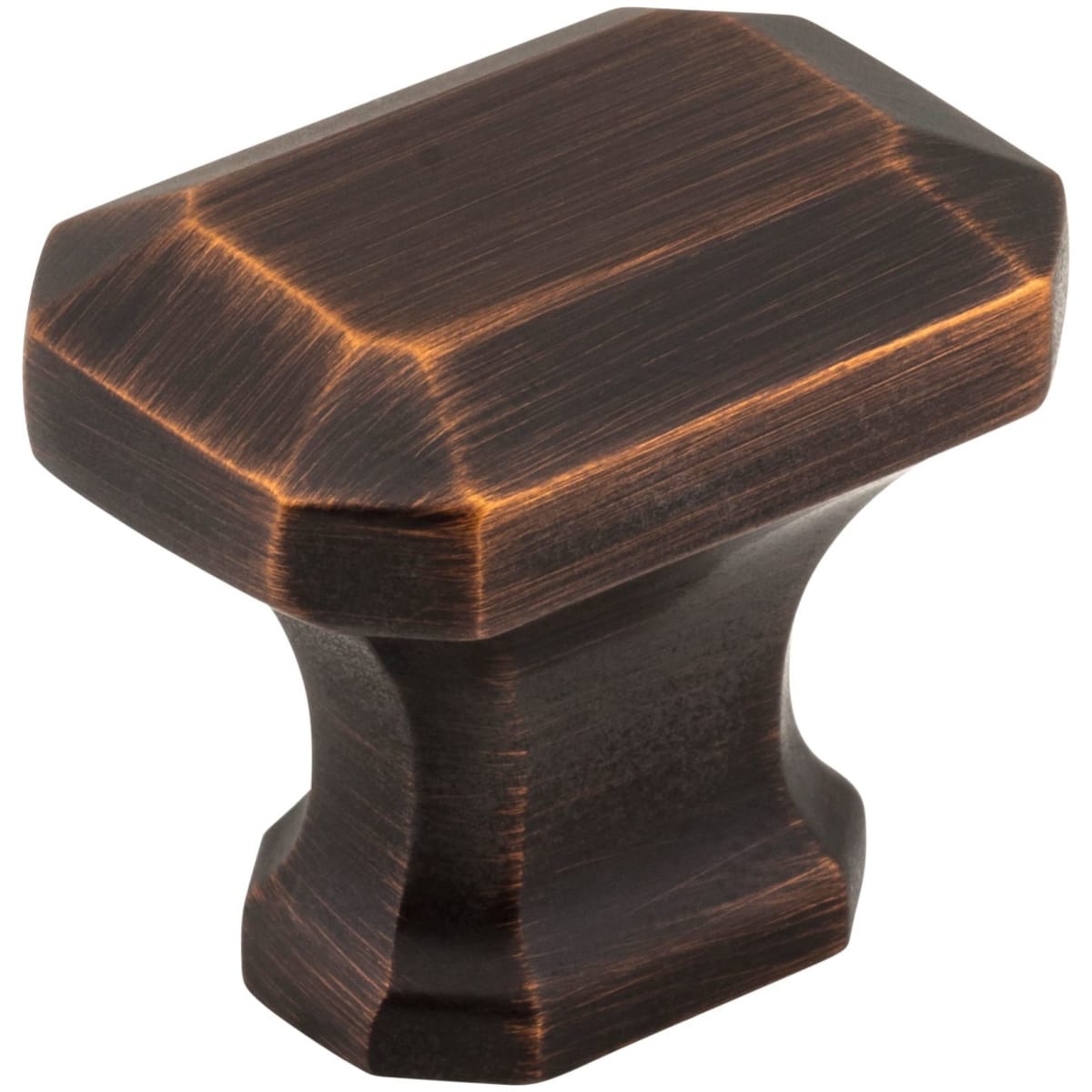 Ella 1-1/4" Rectangular Elegant Faceted Emerald Cut Cabinet Knob / Drawer Knob