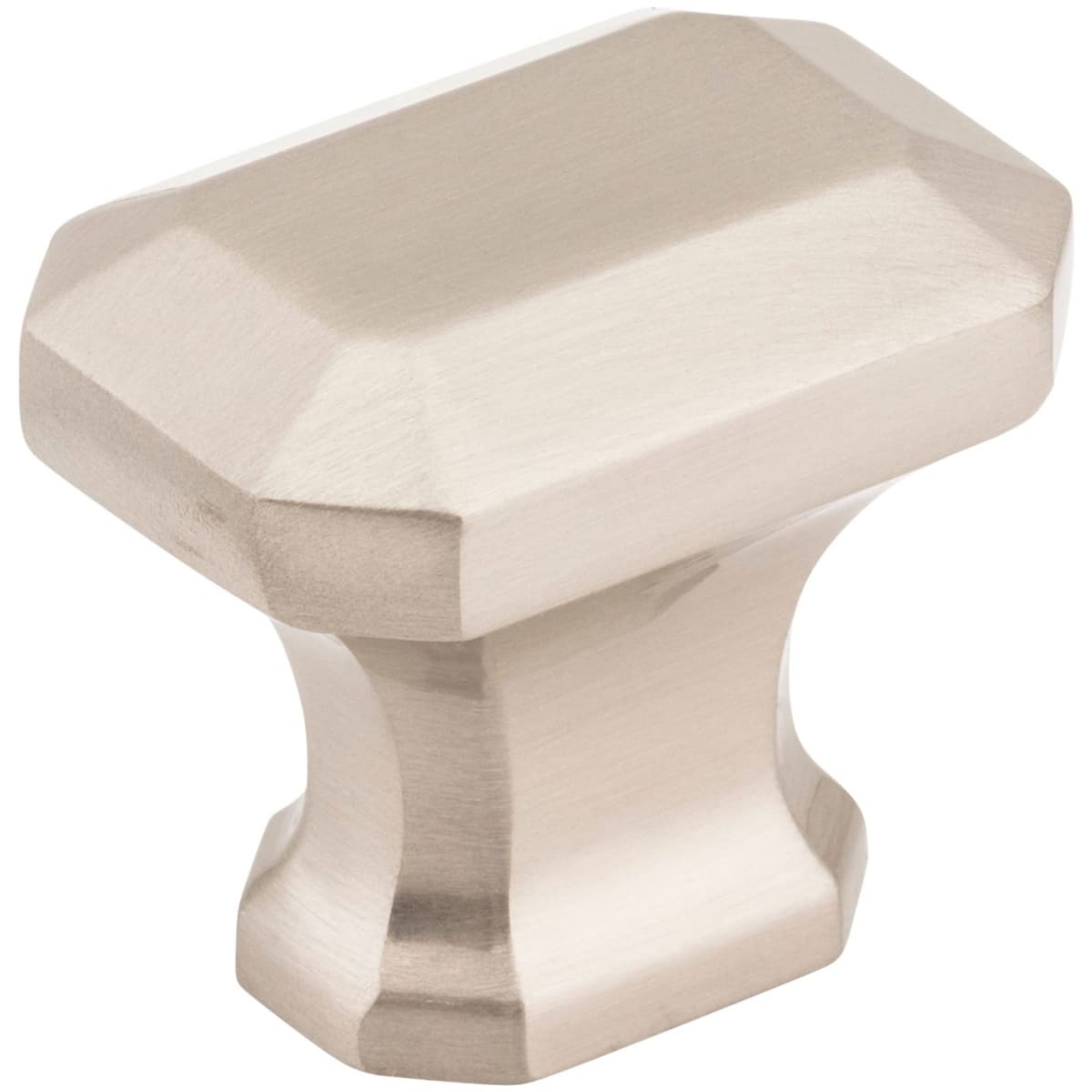 Ella 1-1/4" Rectangular Elegant Faceted Emerald Cut Cabinet Knob / Drawer Knob