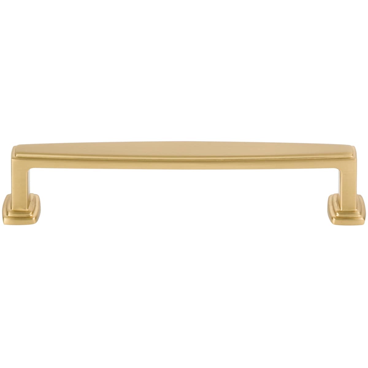 Jeffrey Alexander - 171-128BG - Richard 5-1/16" (128mm) Center to Center Contemporary Grip Cabinet Handle / Drawer Pull in Brushed Gold