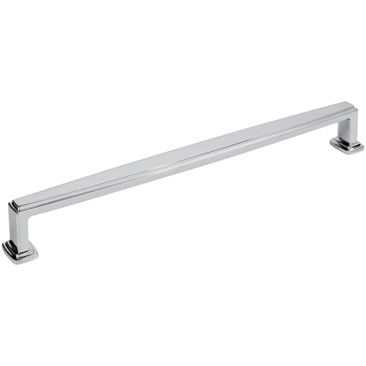 Jeffrey Alexander - 171-12PC - Richard 12" Center to Center Contemporary Grip Appliance Handle / Appliance Pull in Polished Chrome