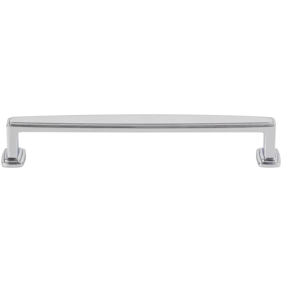 Jeffrey Alexander - 171-160PC - Richard 6-5/16" (160mm) Center to Center Contemporary Grip Cabinet Handle / Drawer Pull in Polished Chrome