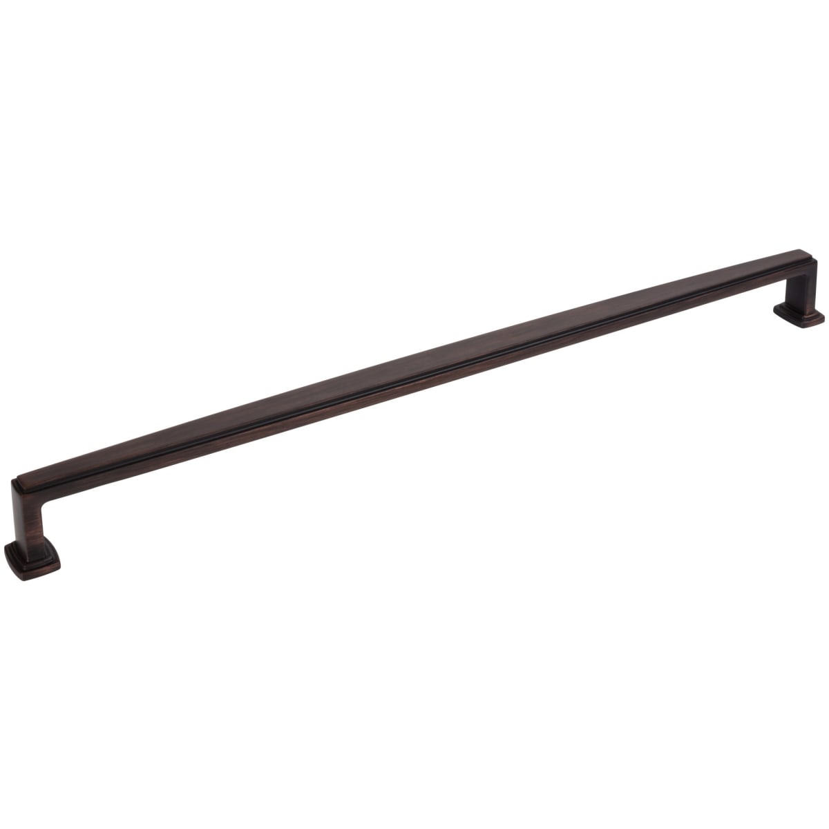 Jeffrey Alexander - 171-18DBAC - Richard 18" Center to Center Contemporary Grip Appliance Handle / Appliance Pull in Brushed Oil Rubbed Bronze