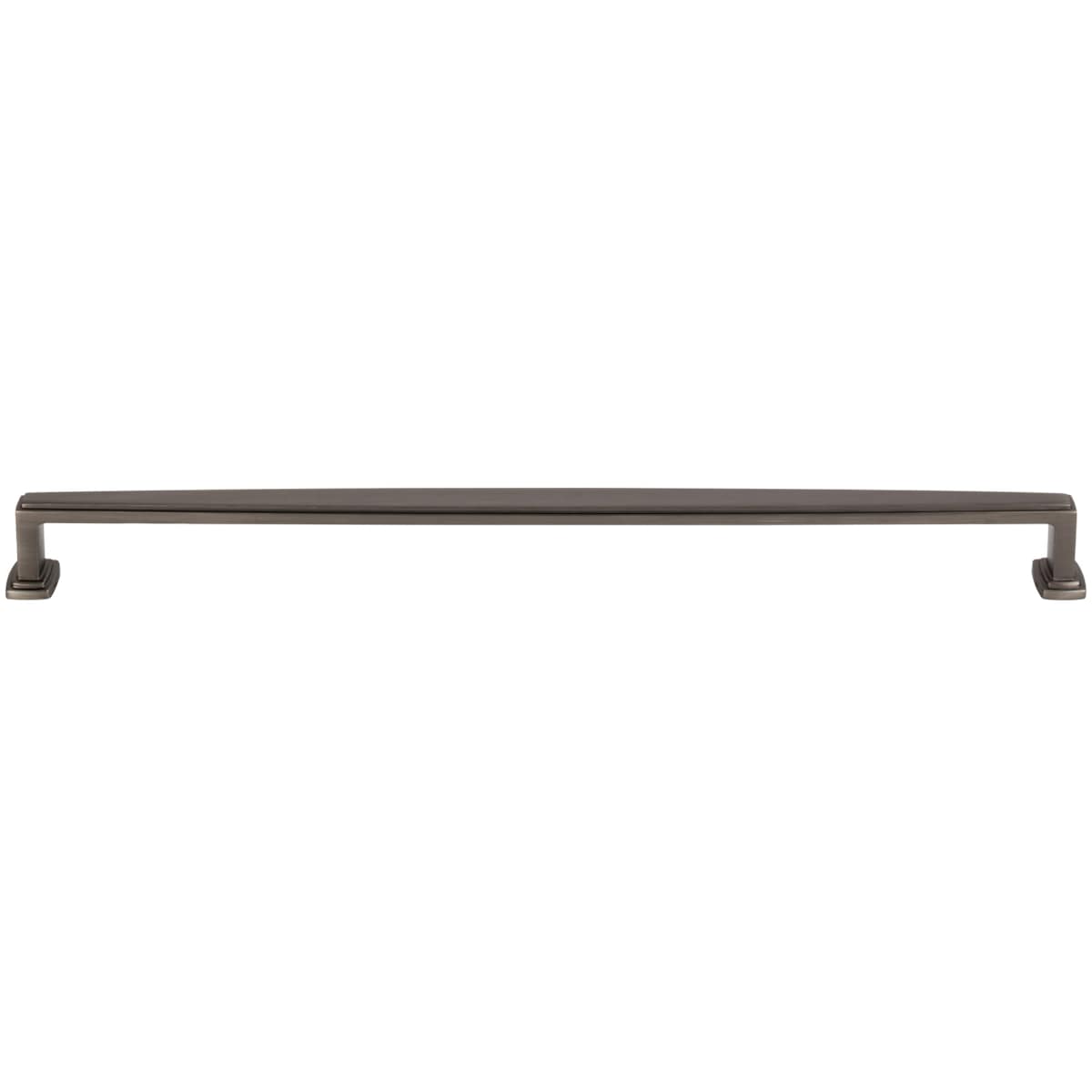 Jeffrey Alexander - 171-305BG - Richard 12" (305mm) Center to Center Contemporary Grip Large Cabinet Handle / Drawer Pull in Brushed Gold