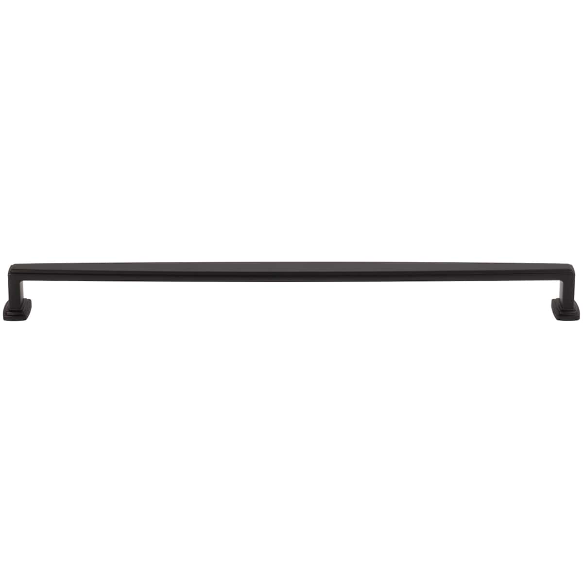 Jeffrey Alexander - 171-305BG - Richard 12" (305mm) Center to Center Contemporary Grip Large Cabinet Handle / Drawer Pull in Brushed Gold