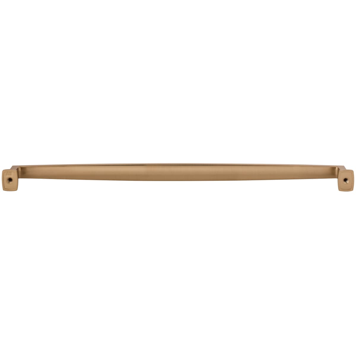 Jeffrey Alexander - 171-305BG - Richard 12" (305mm) Center to Center Contemporary Grip Large Cabinet Handle / Drawer Pull in Brushed Gold
