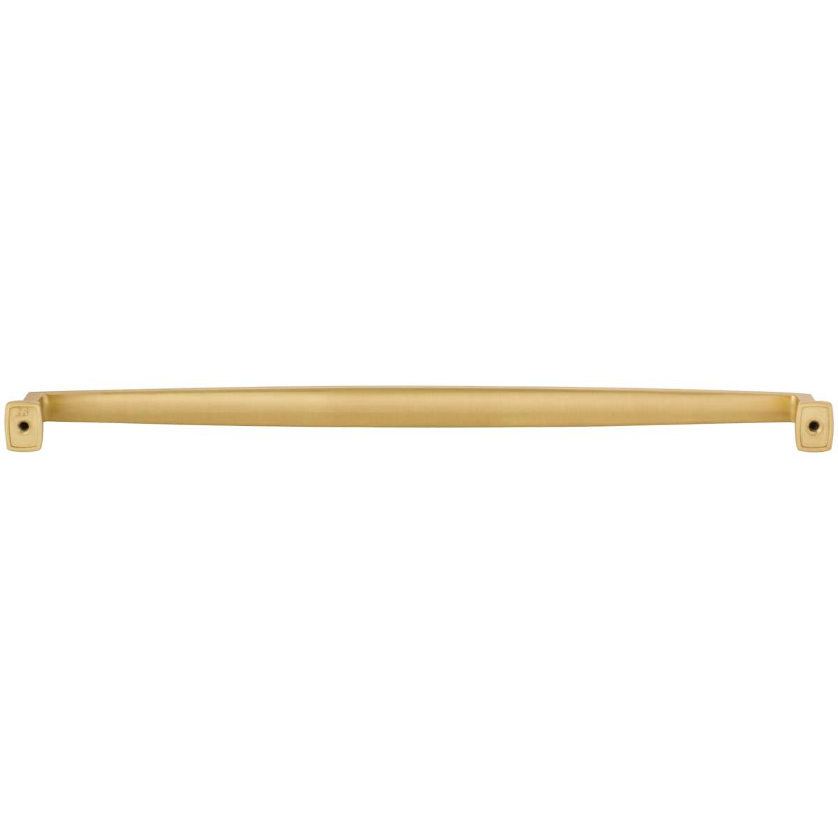 Jeffrey Alexander - 171-305BG - Richard 12" (305mm) Center to Center Contemporary Grip Large Cabinet Handle / Drawer Pull in Brushed Gold