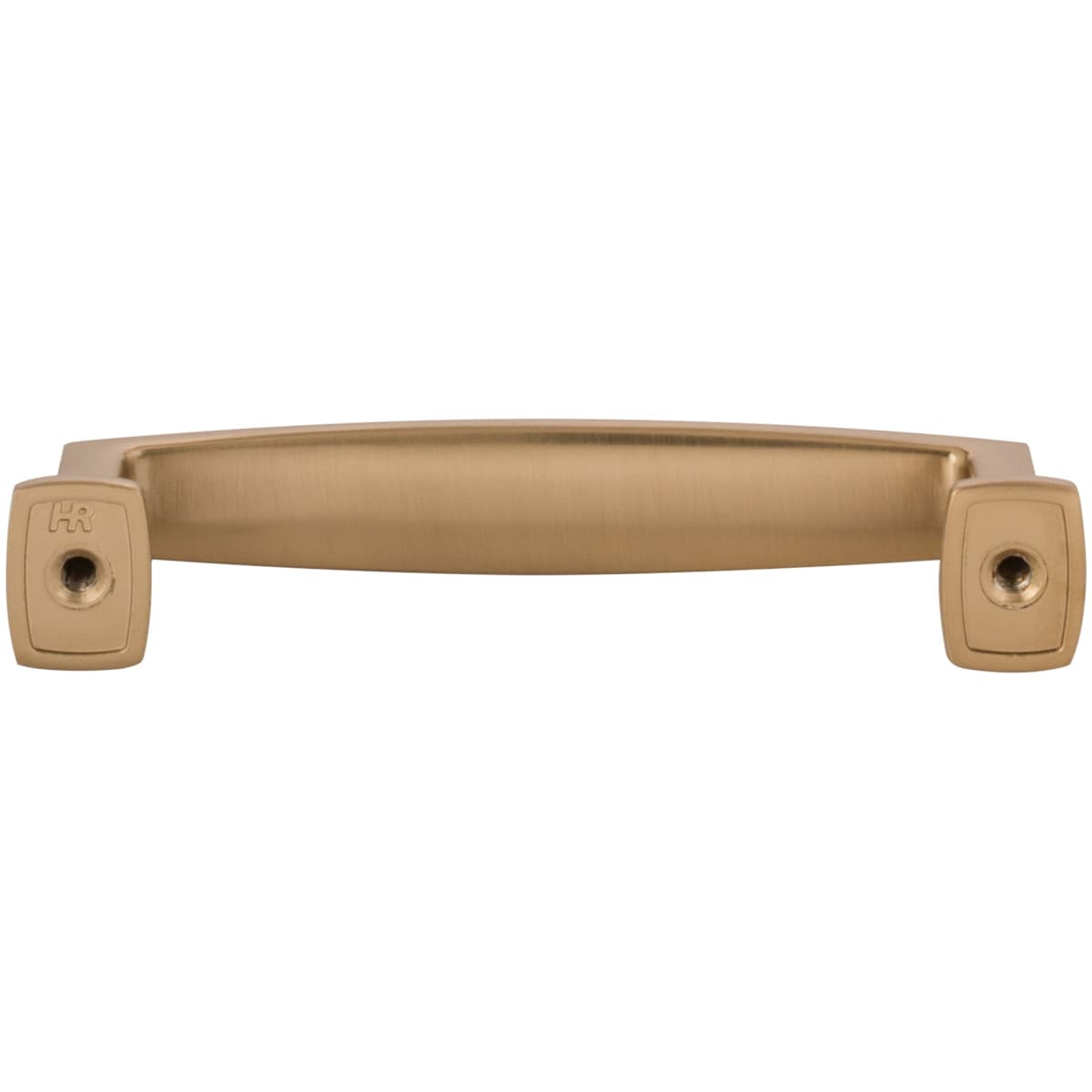 Jeffrey Alexander - 171-96BG - Richard 3-3/4" (96mm) Center to Center Contemporary Grip Square Cabinet Handle / Drawer Pull in Brushed Gold