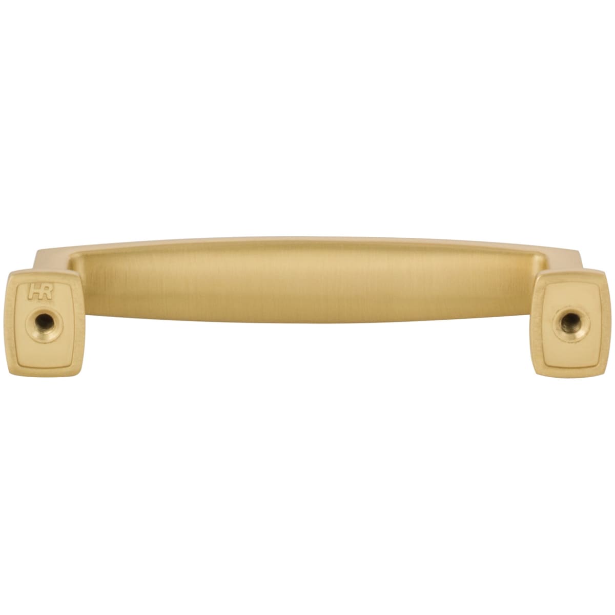 Jeffrey Alexander - 171-96BG - Richard 3-3/4" (96mm) Center to Center Contemporary Grip Square Cabinet Handle / Drawer Pull in Brushed Gold