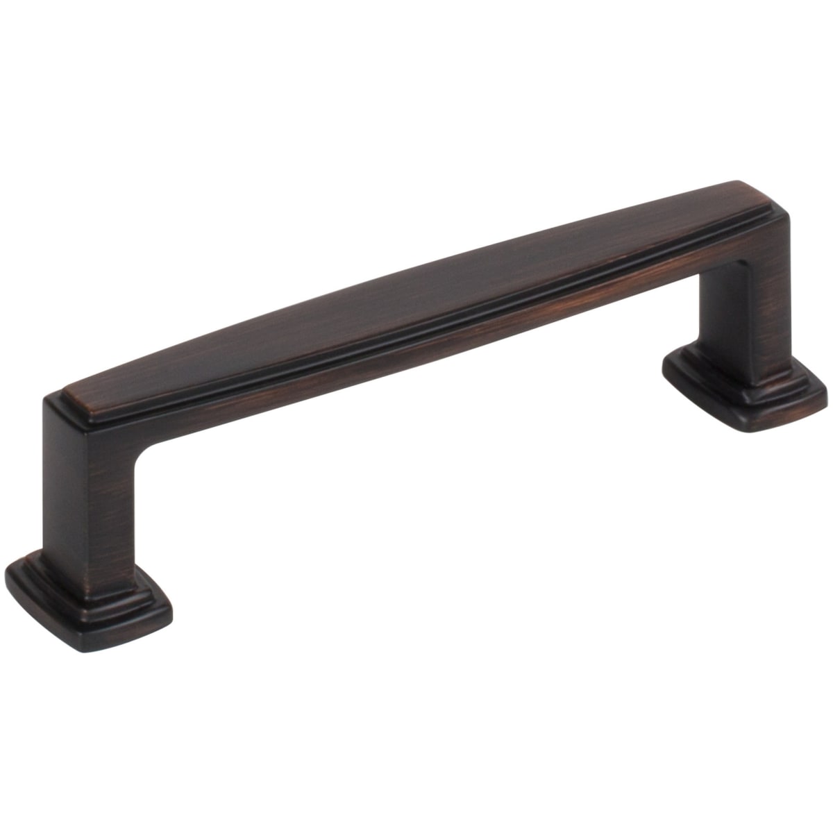 Richard 3-3/4" (96mm) Center to Center Contemporary Grip Square Cabinet Handle / Drawer Pull