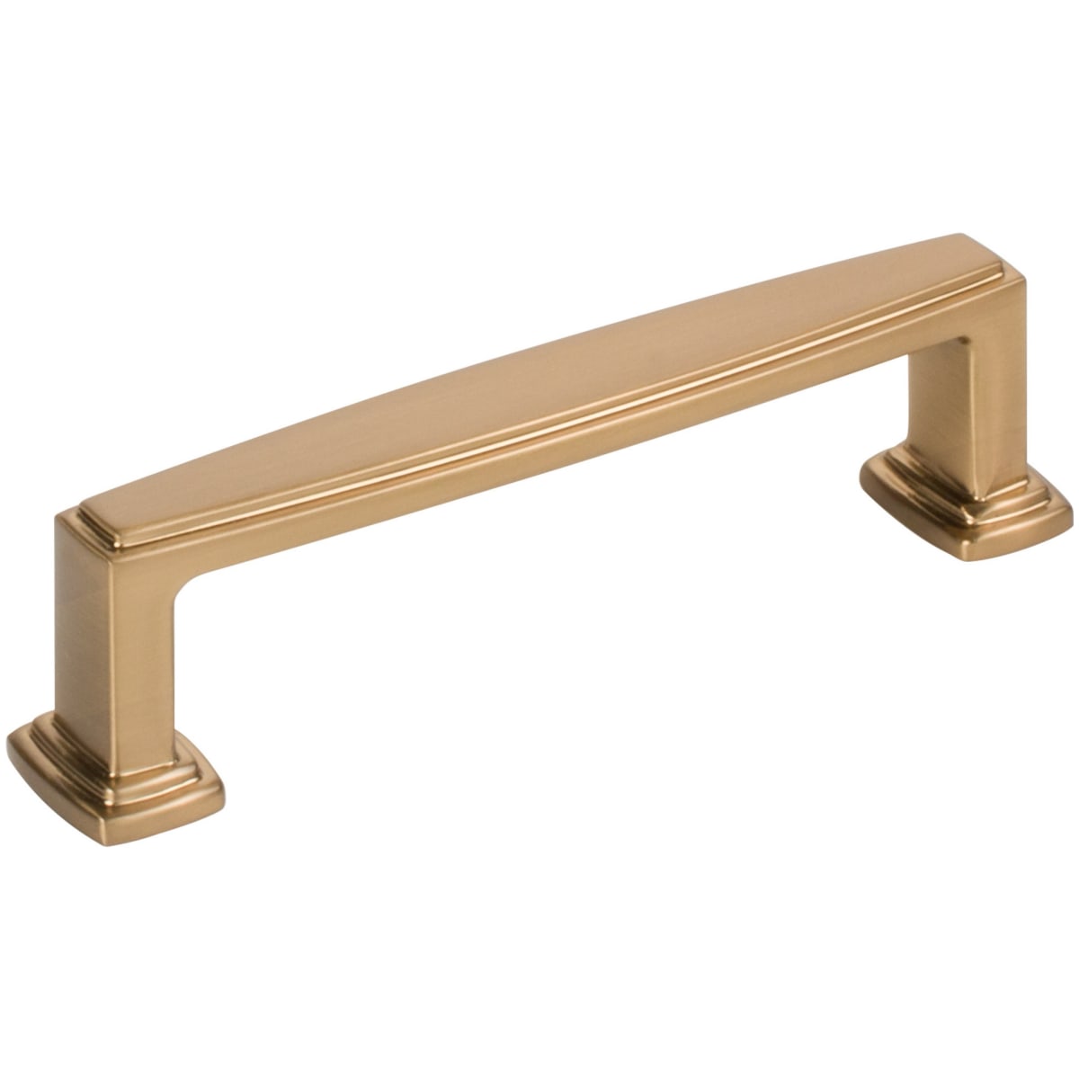 Richard 3-3/4" (96mm) Center to Center Contemporary Grip Square Cabinet Handle / Drawer Pull