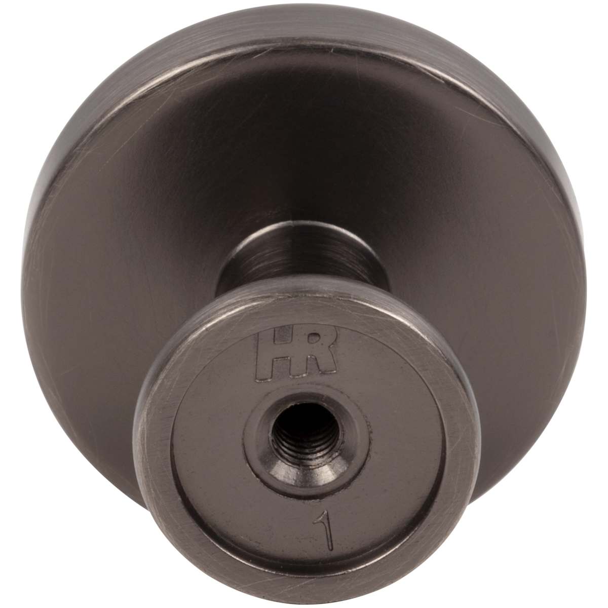 Jeffrey Alexander - 171BNBDL - Richard 1-1/4" Small Flat Round Contemporary Cabinet Knob / Drawer Knob in Brushed Pewter