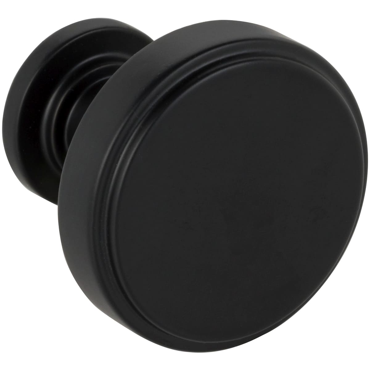 Jeffrey Alexander - 171BNBDL - Richard 1-1/4" Small Flat Round Contemporary Cabinet Knob / Drawer Knob in Brushed Pewter