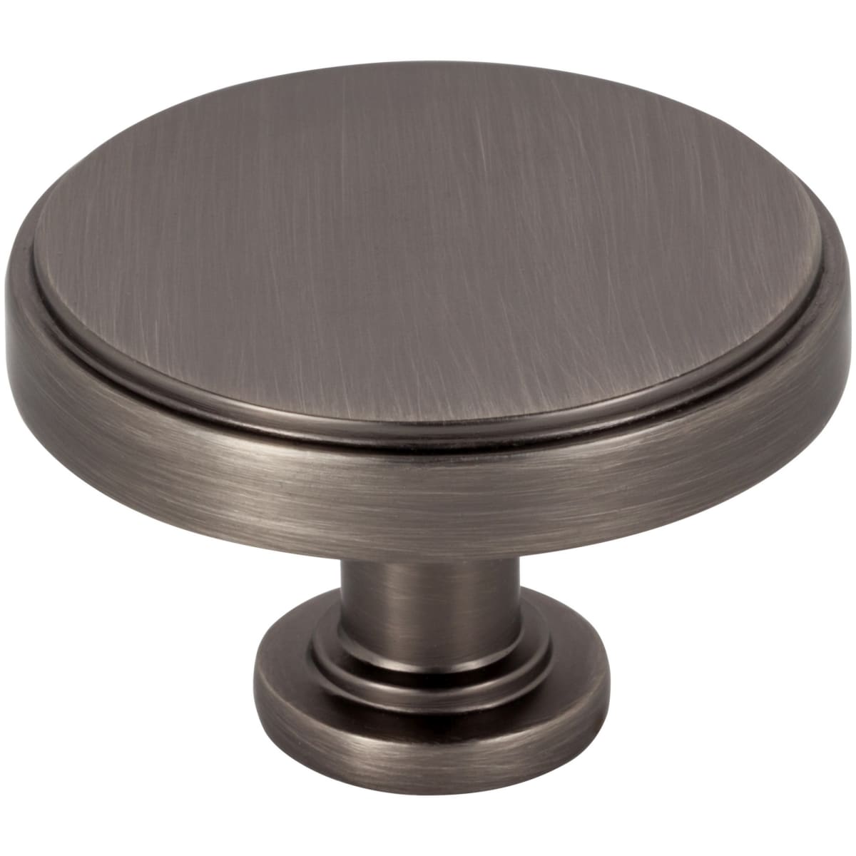 Richard 1-3/4" Large Flat Round Contemporary Cabinet Knob / Drawer Knob