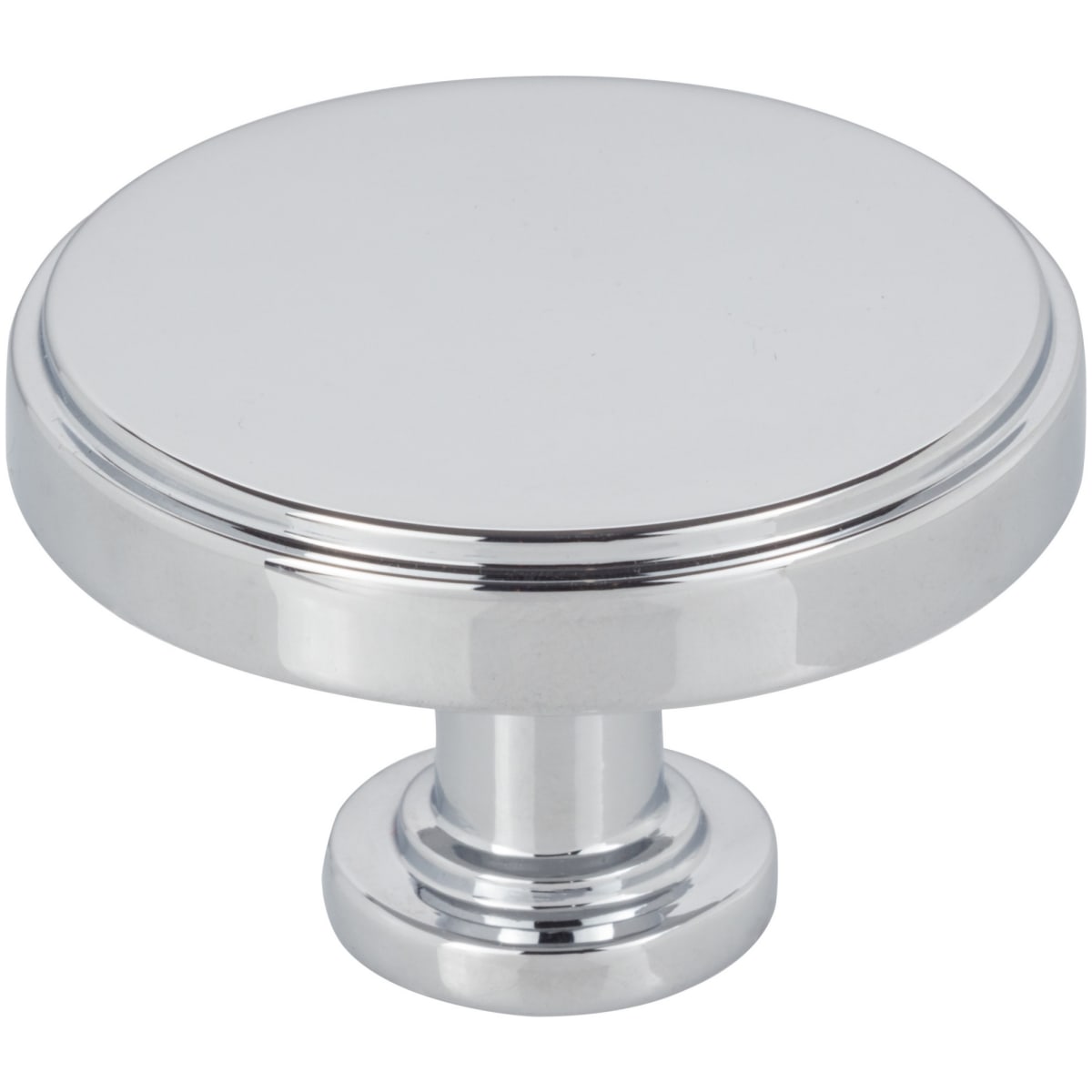 Richard 1-3/4" Large Flat Round Contemporary Cabinet Knob / Drawer Knob