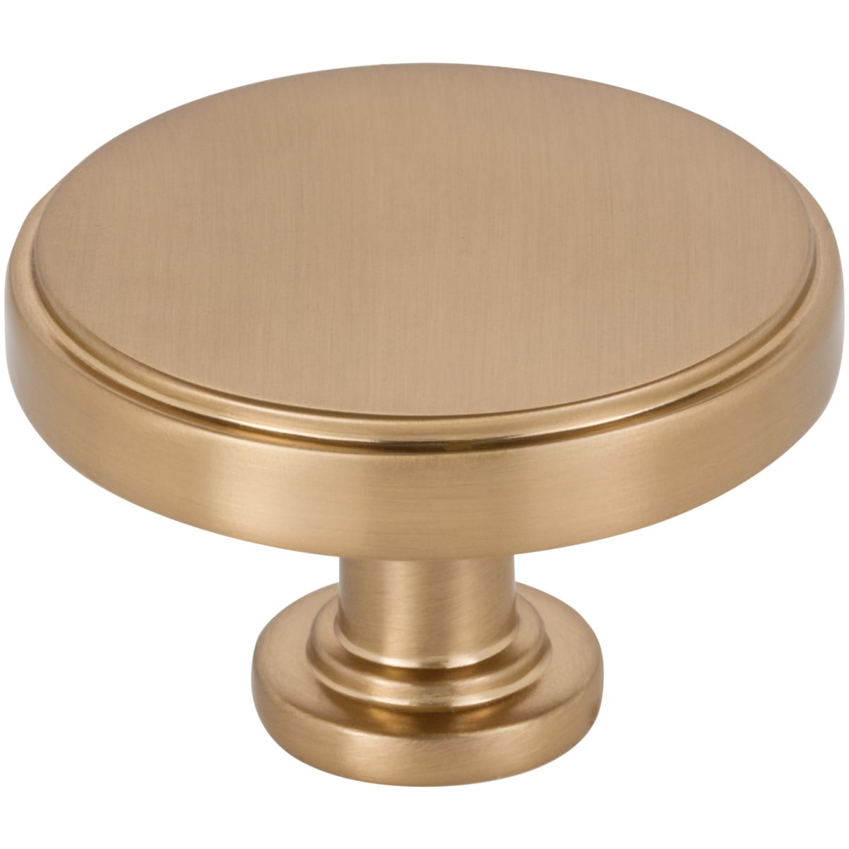 Richard 1-3/4" Large Flat Round Contemporary Cabinet Knob / Drawer Knob