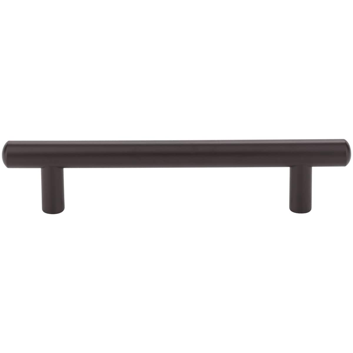 Jeffrey Alexander - 178BG - Key West 5-1/16" Center to Center Sleek Round Cabinet Bar Handle / Drawer Bar Pull in Brushed Gold