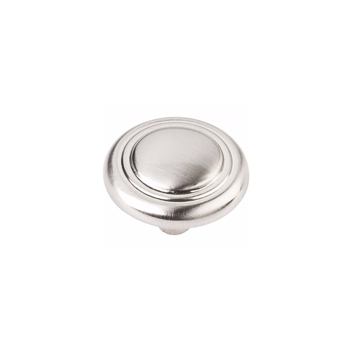 Vienna Pack of (10) - 1-1/4" Round Ringed Mushroom Cabinet Knobs / Drawer Knobs