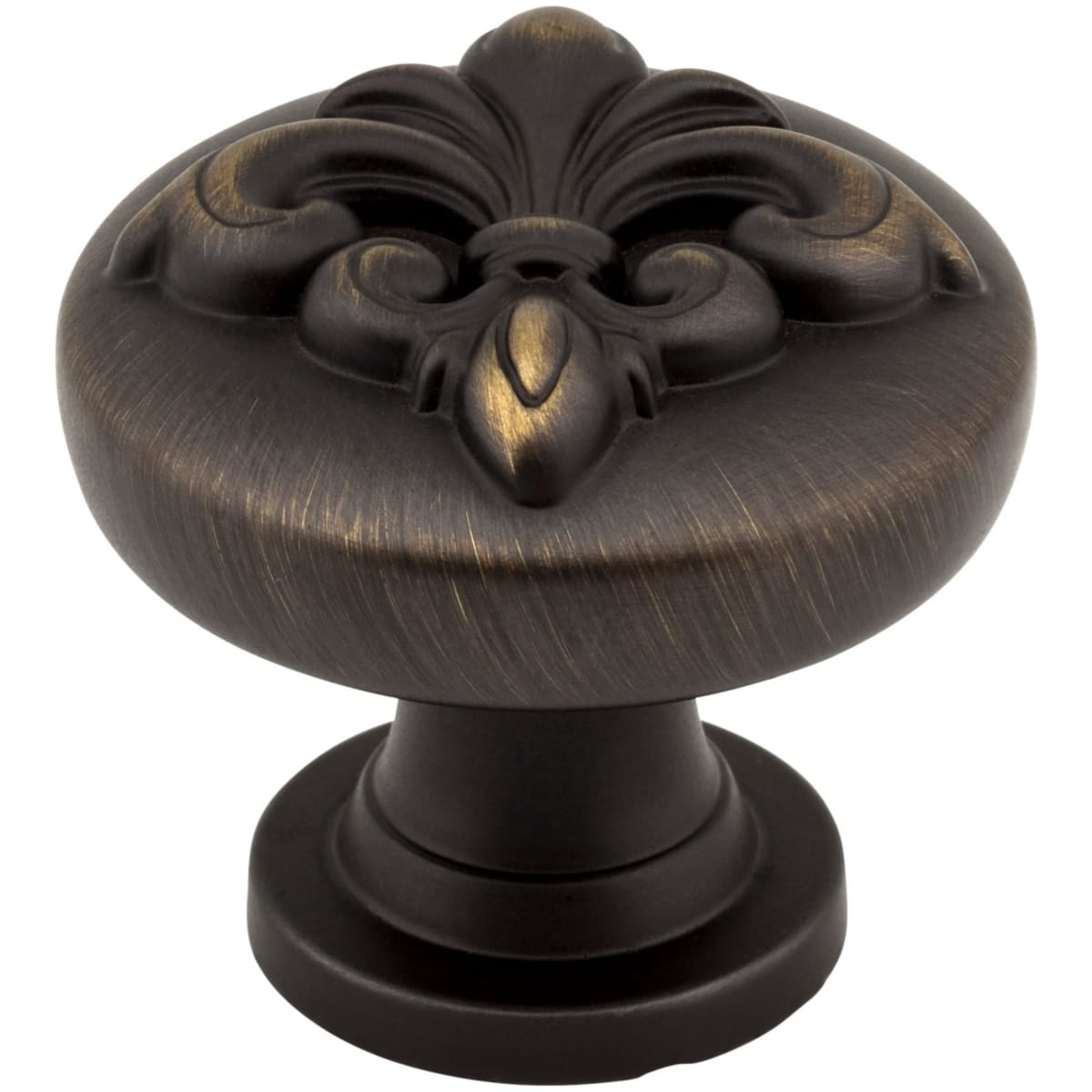 Lafayette 1-3/8" Fleur de Lis Lily French Inspired Round Cabinet Knob / Drawer Knob