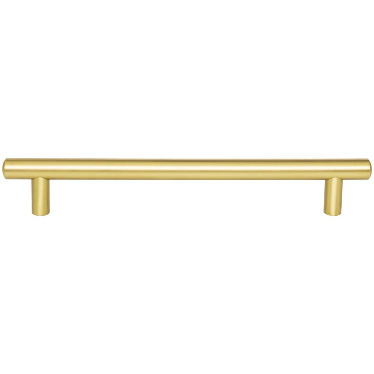 Jeffrey Alexander - 242MB - Key West 7-9/16" Center to Center Smooth Round Bar Cabinet Handle / Drawer Bar Pull in Matte Black