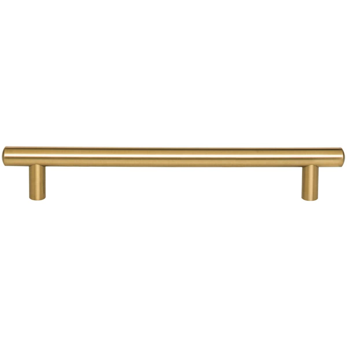 Jeffrey Alexander - 242MB - Key West 7-9/16" Center to Center Smooth Round Bar Cabinet Handle / Drawer Bar Pull in Matte Black