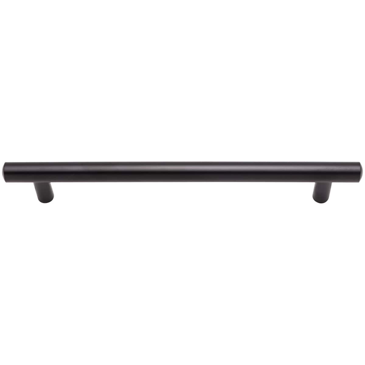 Jeffrey Alexander - 242MB - Key West 7-9/16" Center to Center Smooth Round Bar Cabinet Handle / Drawer Bar Pull in Matte Black