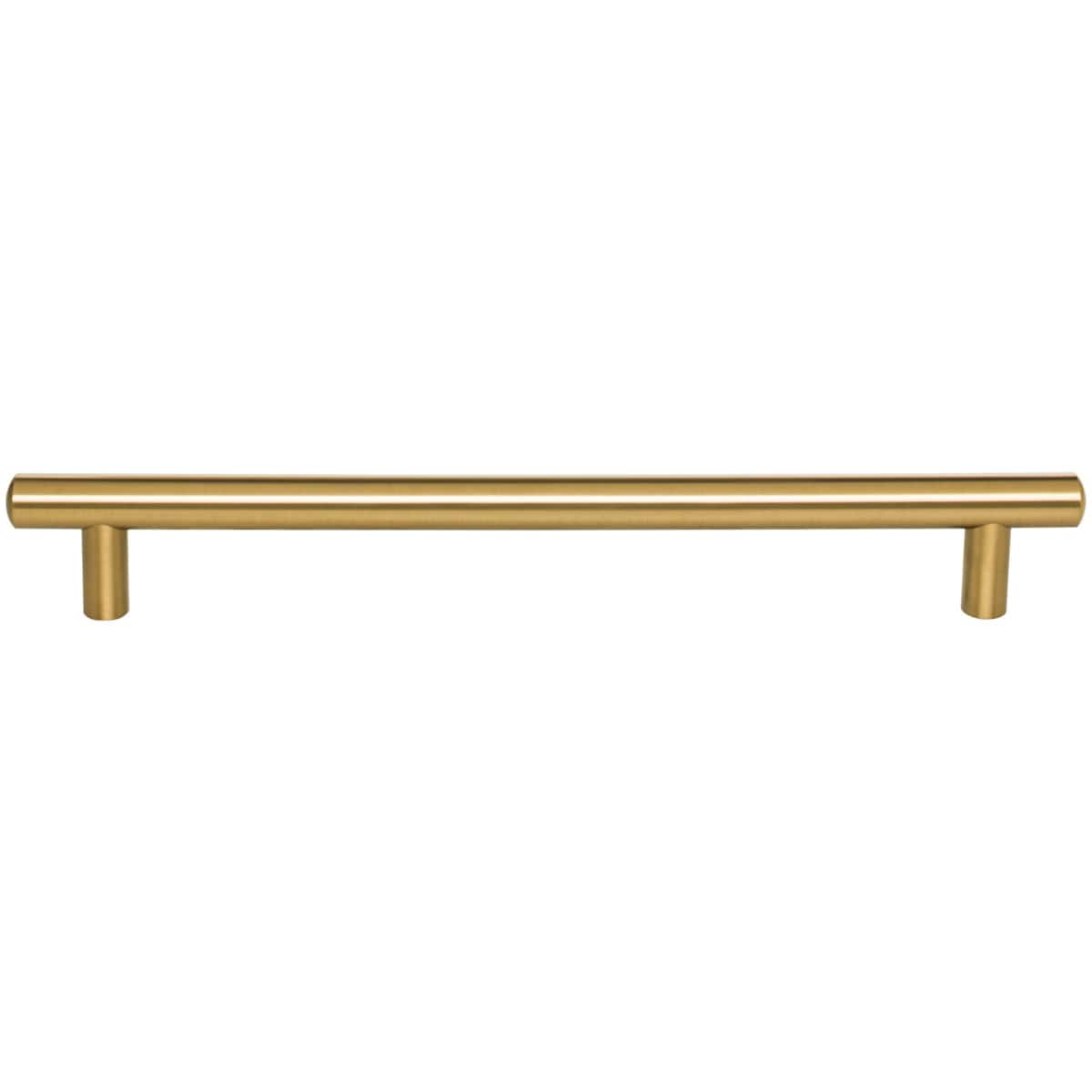 Jeffrey Alexander - 274SBZ - Key West 8-13/16" Center to Center Smooth Round Bar Cabinet Handle / Drawer Bar Pull in Satin Bronze