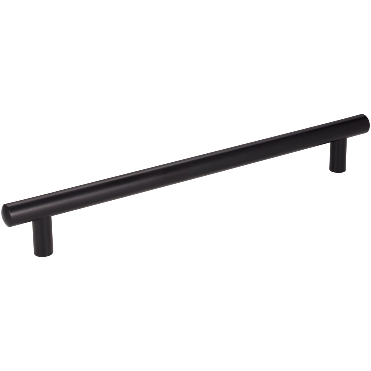Jeffrey Alexander - 274MB - Key West 8-13/16" Center to Center Smooth Round Bar Cabinet Handle / Drawer Bar Pull in Matte Black