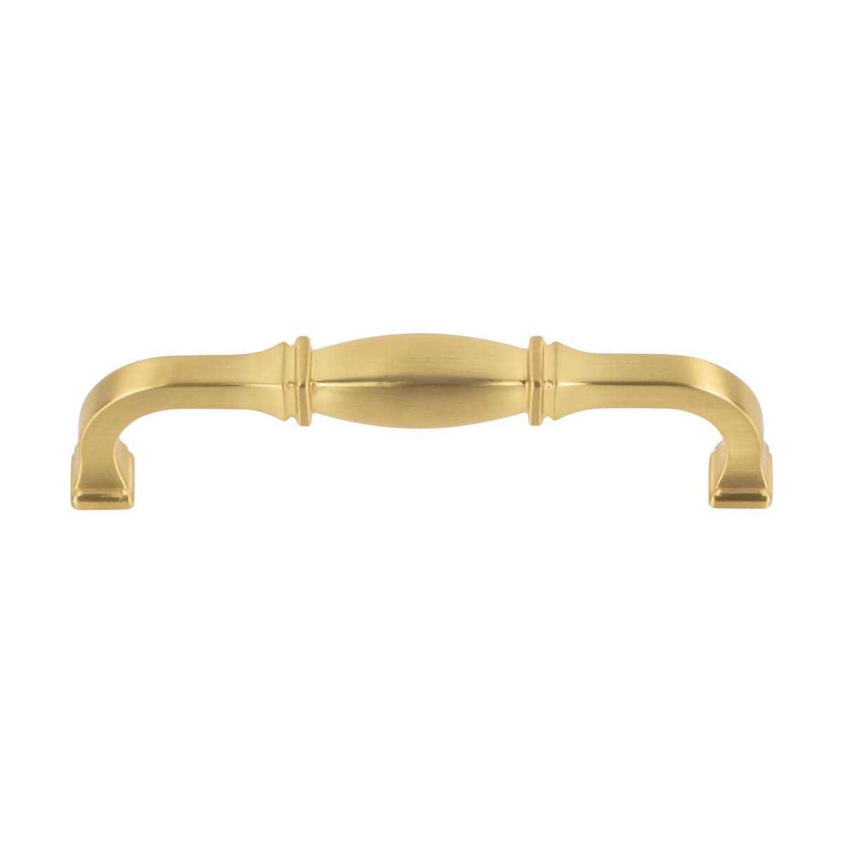 Jeffrey Alexander - 278-128BNBDL - Audrey 5-1/16" Center to Center Glam Traditional Cabinet Handle / Drawer Pull in Brushed Pewter