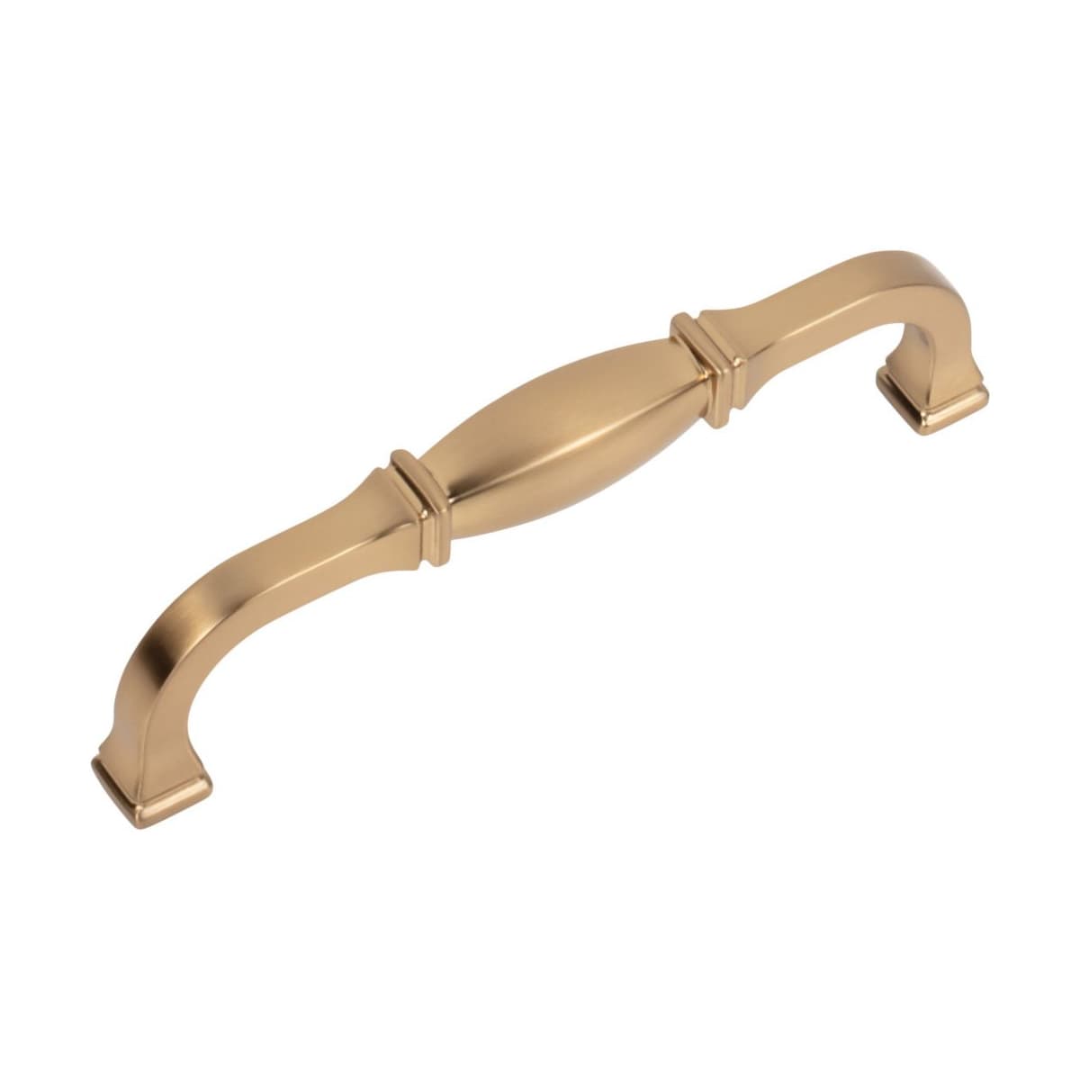 Jeffrey Alexander - 278-128BNBDL - Audrey 5-1/16" Center to Center Glam Traditional Cabinet Handle / Drawer Pull in Brushed Pewter