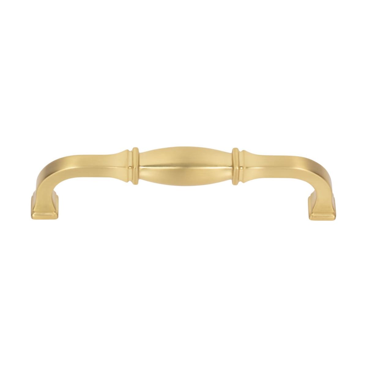 Jeffrey Alexander - 278-128BNBDL - Audrey 5-1/16" Center to Center Glam Traditional Cabinet Handle / Drawer Pull in Brushed Pewter