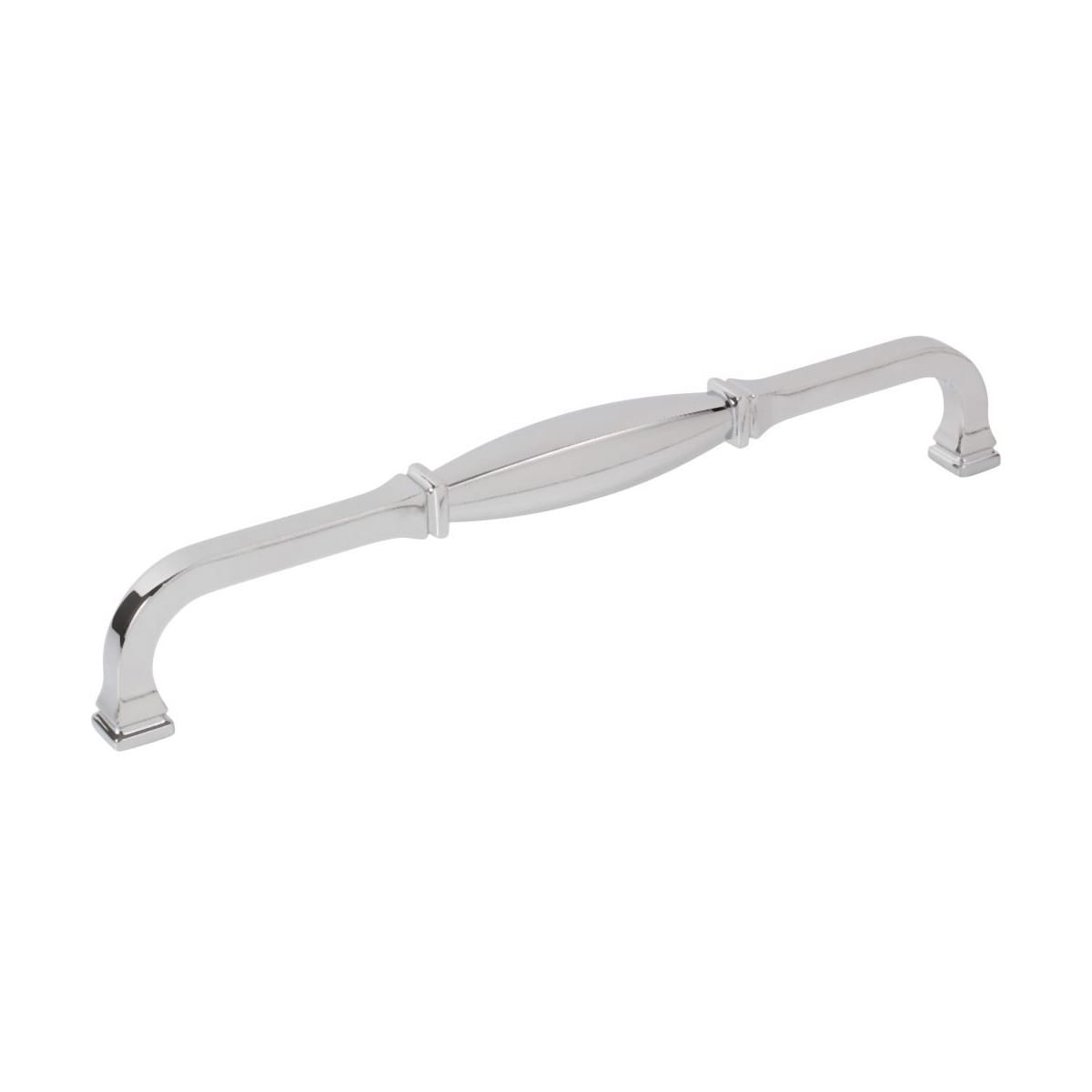 Jeffrey Alexander - 278-12PC - Audrey 12" Center to Center Elegant Traditional Appliance Pull / Handle in Polished Chrome
