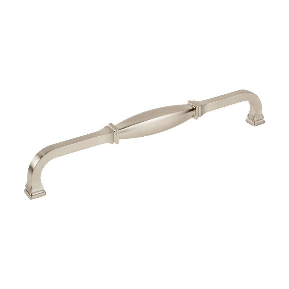 Jeffrey Alexander - 278-12SN - Audrey 12" Center to Center Elegant Traditional Appliance Pull / Handle in Satin Nickel