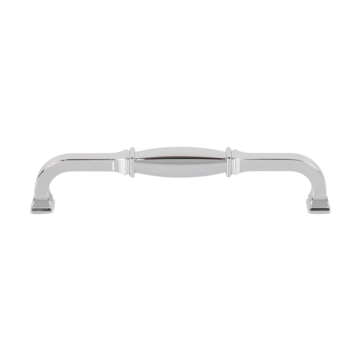 Jeffrey Alexander - 278-160BNBDL - Audrey 6-5/16" Center to Center Elegant Regency Traditional Cabinet Handle / Drawer Pull in Brushed Pewter