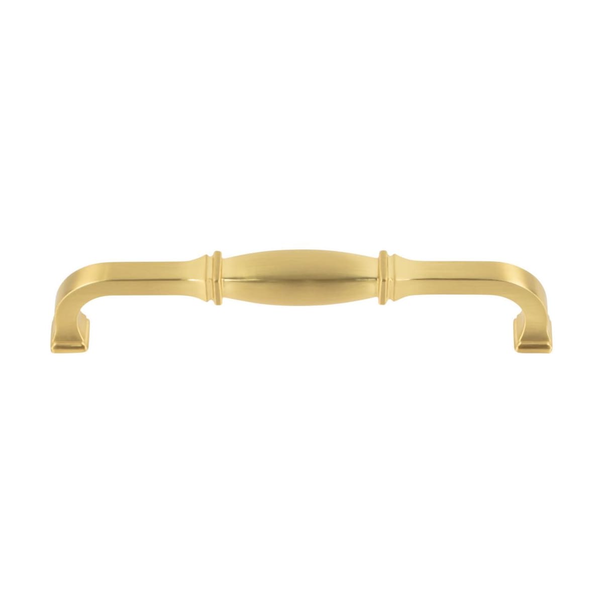 Jeffrey Alexander - 278-160BNBDL - Audrey 6-5/16" Center to Center Elegant Regency Traditional Cabinet Handle / Drawer Pull in Brushed Pewter